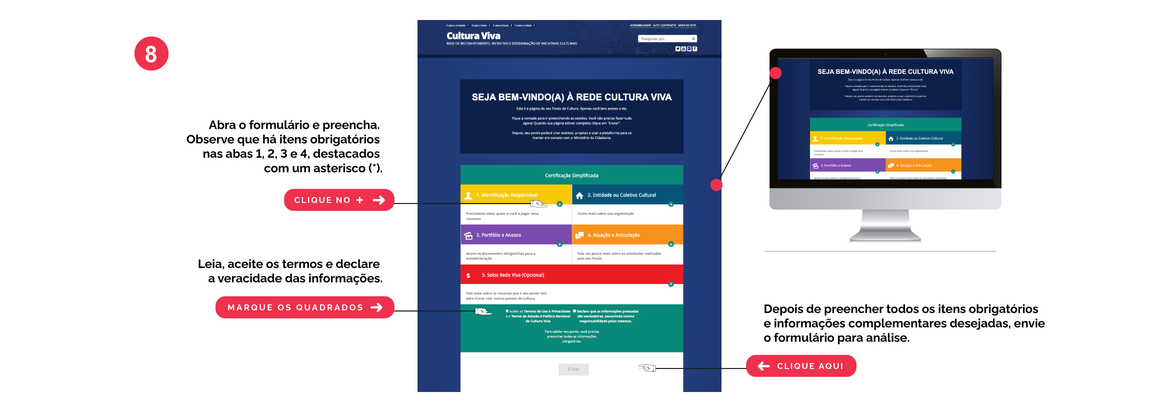 Figura 8 - Preencha o formulário e envie