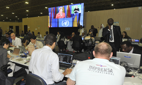 03/07/2012 - DEFESA - Segurança da Rio+20 tem aprovação de 72% de jornalistas e delegações estrangeiras