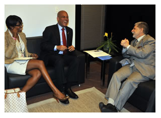 21/06/2012 - DEFESA - Rio+20: Haiti defende aumento de cooperação do Brasil na área de segurança