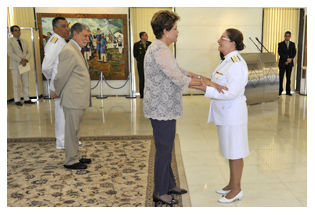 20/12/2012 - DEFESA - Presidenta Dilma destaca modernização das Forças Armadas e ascensão das mulheres na carreira militar