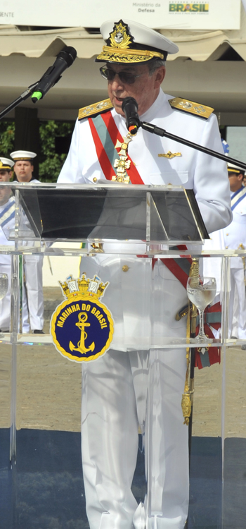 O novo chefe do EMA, almirante Guerra