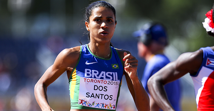 Juliana dos Santos, medalha de ouro no Atletismo no Pan de Toronto, estará em Brasília para desfile de 7 de Setembro
