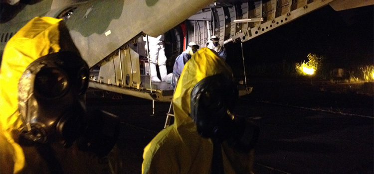 Forças Armadas atuaram em transporte de paciente com suspeita de ebola  