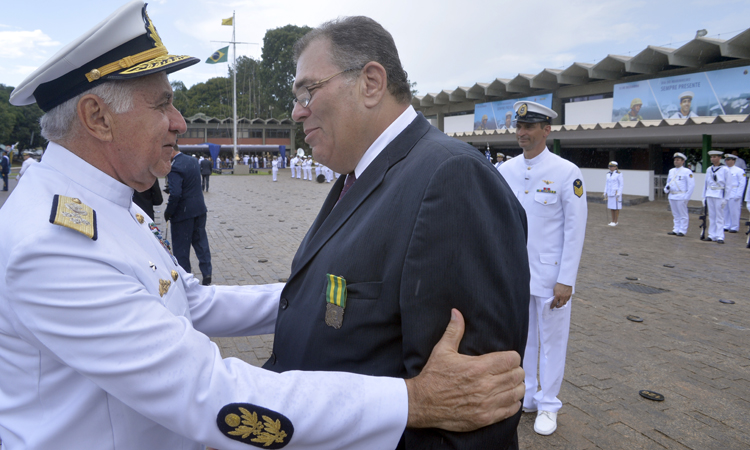 Capitão-de-Mar-e-Guerra (Ref°) Jacques fala da honra em receber a Medalha Mérito Tamandaré