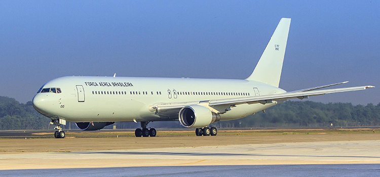 O Boeing 767 será utilizado nos Jogos Rio 2016