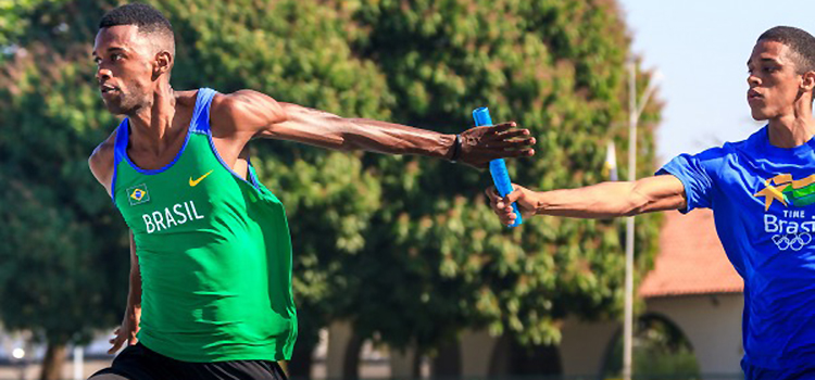 Sargento da Força Aérea Jorge Vides treina para as provas dos Jogos Rio 2016.