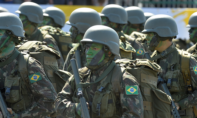 A Força Planalto foi representada pela 3ª Brigada de Infantaria Motorizada