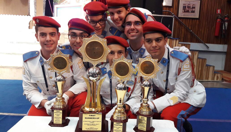 O CMJF foi o único colégio militar a participar da QUANTA 2016