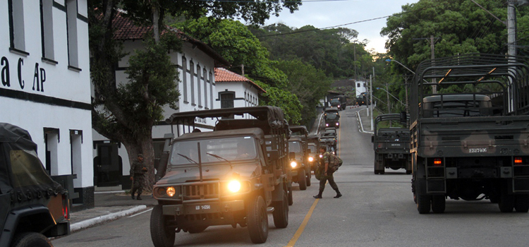 O 38º BI, unidade do Exército em Vila Velha-ES, ser de base para operação