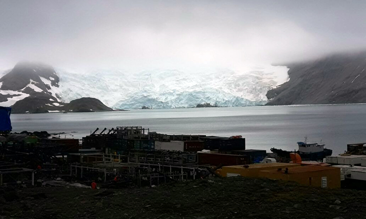 A nova estação está em fase de reconstrução na Antártica