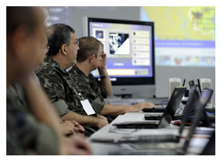 27/05/2011 - DEFESA - Operação Conjunta Amazônia 2011: Forças Armadas treinam sistema de comunicação