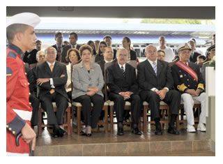 10/06/2011 - DEFESA - Presidenta Dilma exalta importância da Marinha em defesa da soberania nacional