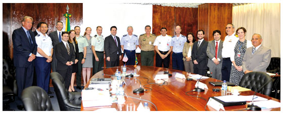 03/06/2011 - DEFESA - Brasil e Estados Unidos iniciam novo diálogo sobre Defesa