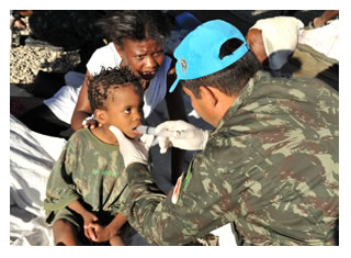31/08/2011 - DEFESA - Celso Amorim recebe oficiais que vão comandar unidades militares no Haiti