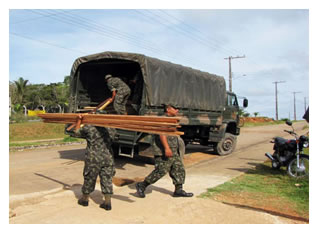 01/09/2011 - DEFESA - Operação militar ajudou a coibir atividades ilícitas na fronteira com a Colômbia