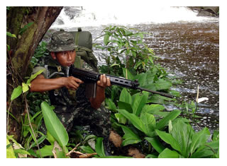 03/08/2011 - DEFESA - Brasil e Colômbia atuarão coordenados na proteção de fronteira