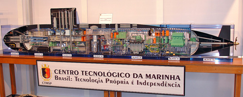 14/07/2011 - DEFESA - Cerimônia marca início da fabricação de novos submarinos no Brasil