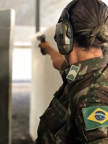 Campeonato de Tiro - Competições Esportiva das Forças Armadas (CERFA) - Etapa Exército Brasileiro, 2019, Rio de Janeiro, Rio de Janeiro.