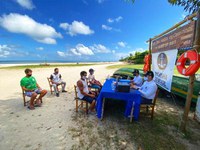 AgCamocim realiza “Agência Itinerante” na Vila de Jericoacoara (CE) e doa alimentos para famílias da região