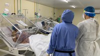 Área de Cuidados em Boa Vista recebe os primeiros pacientes para tratamento da Covid-19