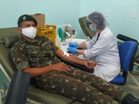Campanha de doação de sangue das Forças Armadas abastece estoques em todo país