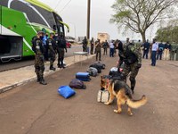 Comitiva da Defesa encerra visita à Operação Ágata em fronteira ao Sul do País