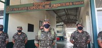 Comitiva do Programa Calha Norte visita organizações militares fronteiriças