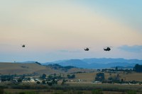 Defesa coordena treinamento com emprego de helicópteros e óculos de visão noturna
