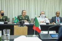 Defesa sedia I Reunião Bilateral entre Estados-Maiores Conjuntos de Defesa do Brasil e da Itália
