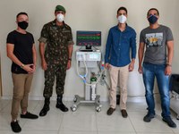Equipe coordenada por Sargento das Forças Armadas conclui protótipo de respirador de baixo custo