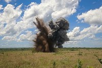 Fase Poti do Exercício Conjunto Meridiano encerra com simulação de ataque a instalações de tropas inimigas