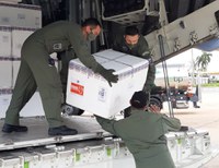 Forças Armadas concluem, com 24h de antecedência, distribuição da vacina