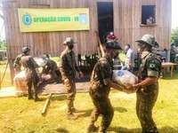 Forças Armadas dão continuidade ao apoio a órgãos estaduais e na desinfecção de locais públicos