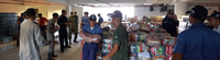 Forças Armadas distribuem cestas básicas em operação de apoio a Pernambuco
