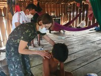 Forças Armadas levam assistência médica aos brasileiros que vivem em áreas remotas do país