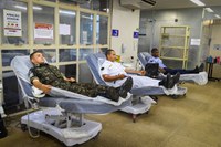 Militares fazem mais de 43 mil doações de sangue para reforçar estoques dos hemocentros
