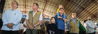 Ministro acompanha Presidente em visita a feira de agronegócio no Paraná