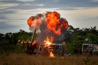 No Exercício Meridiano–Poti, militares treinam defesa antiaérea e ataque em ambiente hostil