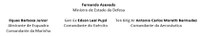 Nota Oficial do Ministro de Estado da Defesa e dos Comandantes da Marinha, do Exército e da Aeronáutica