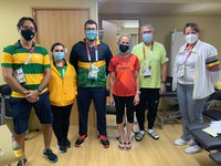 Tenente Médico brasileiro salva a vida de atleta belga nas Paralimpíadas