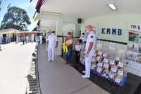 Estação Rádio da Marinha distribui pela terceira vez kits de alimentos para famílias de beneficiados pelo PROFESP