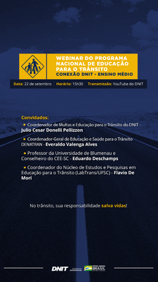 22 de setembro - Webinar (Conexão) - Semana Nacional de Trânsito.png