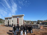 Alunos da UNIJUI realizam dia de campo nas obras da Travessia Urbana de Santa Maria/RS