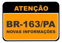 Após serviços de manutenção, carretas voltam a trafegar na BR-163/PA