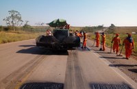 Até o final de 2018, a BR-163/PA estará pavimentada até Miritituba