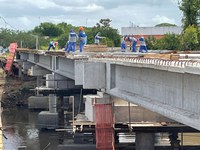 BR-116/RS: construção de pontes sobre o rio dos Sinos avança