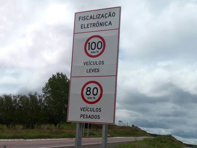 Alteração velocidade