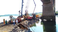 Começam as obras da nova ponte sobre o Rio Iguaçu no Paraná