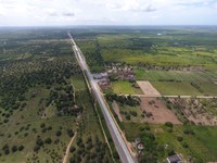 Comitiva do Governo Federal visita obras e entrega trecho duplicado na BR-304/RN