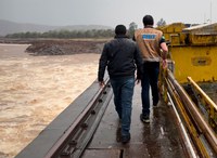 Diretoria de Infraestrutura Aquaviária realiza inspeção nas eclusas do Rio Grande do Sul